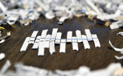 What’s the Difference Between Data Shredding & Data Sanitisation?
